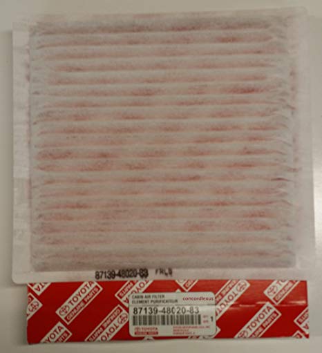 Toyota 87139-48020 Filter, interior air 8713948020: Buy near me in Poland at 2407.PL - Good price!