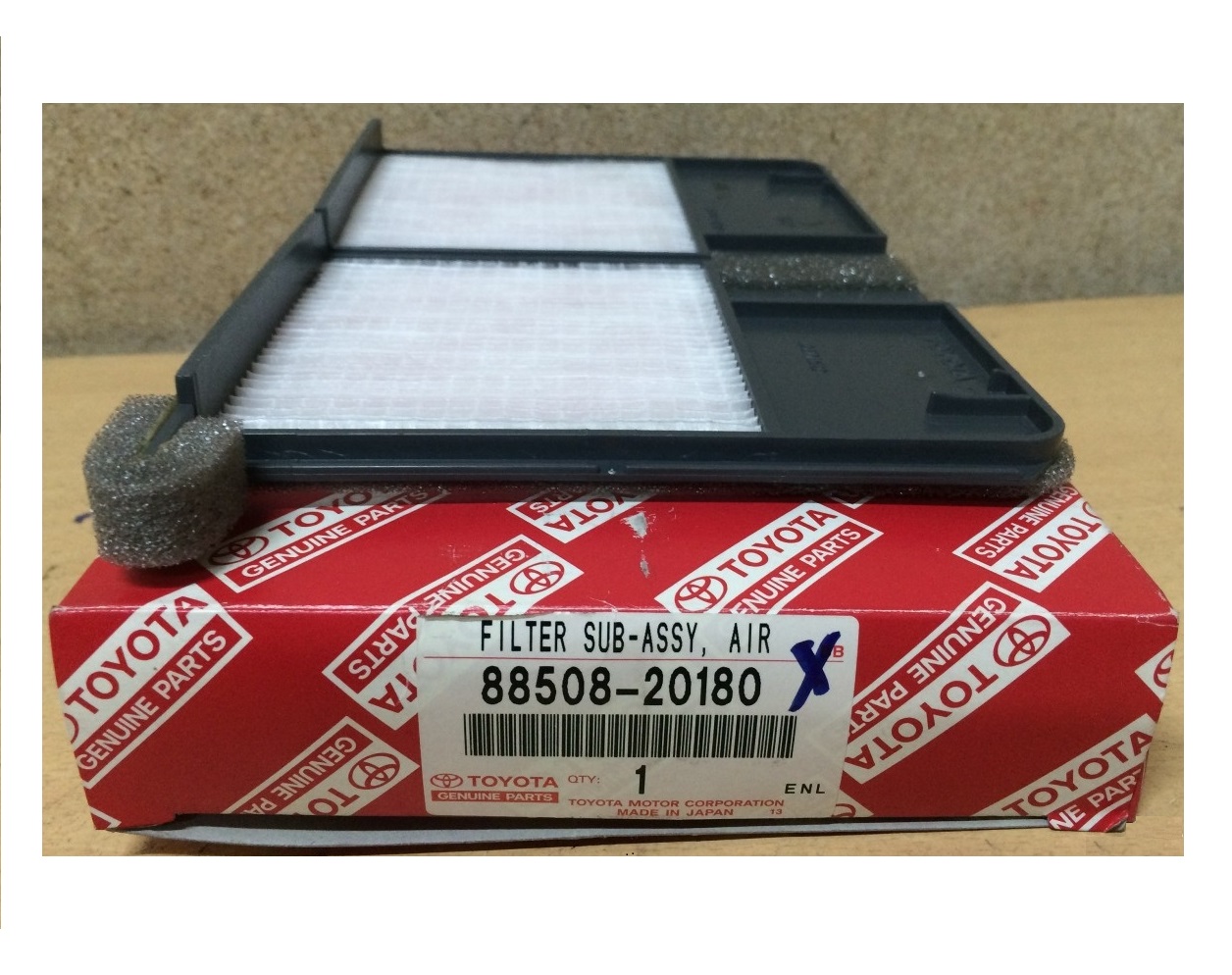 Toyota 88508-20180 Filter, interior air 8850820180: Buy near me in Poland at 2407.PL - Good price!