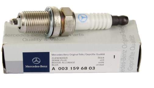 Mercedes A 003 159 68 03 Spark plug A0031596803: Buy near me in Poland at 2407.PL - Good price!