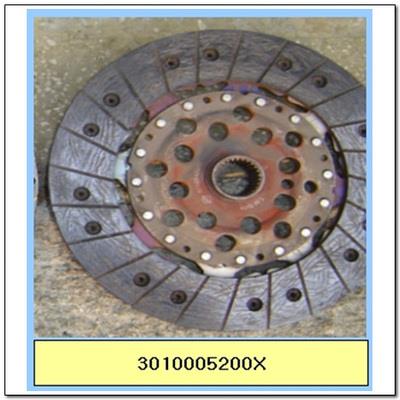 Ssang Yong 3010005200X Clutch disc 3010005200X: Buy near me in Poland at 2407.PL - Good price!