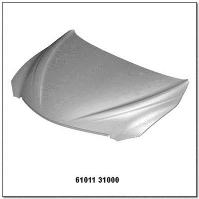 Ssang Yong 6101131000 Hood 6101131000: Buy near me in Poland at 2407.PL - Good price!