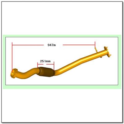 Ssang Yong 2421008142 Exhaust pipe 2421008142: Buy near me at 2407.PL in Poland at an Affordable price!