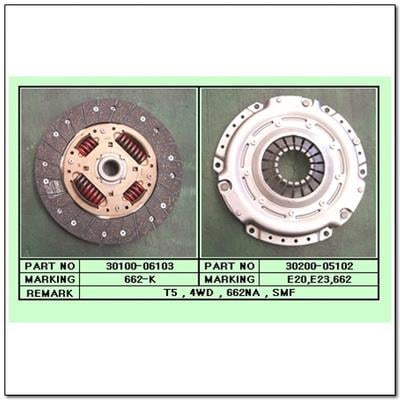 Ssang Yong 3010006103 Clutch disc 3010006103: Buy near me in Poland at 2407.PL - Good price!