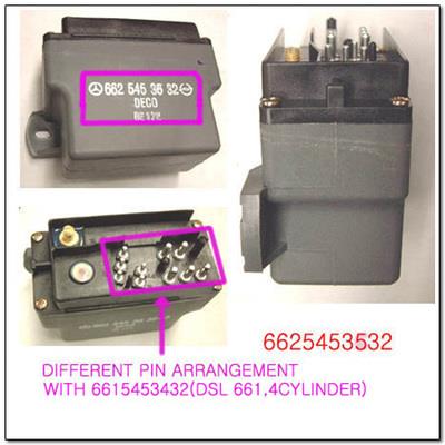 Ssang Yong 6625453532 Glow plug control unit 6625453532: Buy near me at 2407.PL in Poland at an Affordable price!