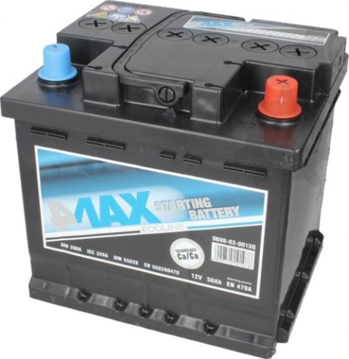 4max 0608-03-0013Q Starterbatterie 4max Ecoline 12V 50Ah 470A(EN) R+ 0608030013Q: Kaufen Sie zu einem guten Preis in Polen bei 2407.PL!