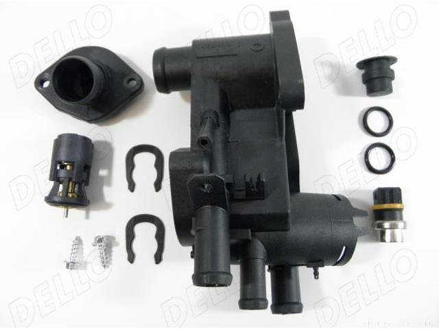 AutoMega 160045610 Thermostat housing 160045610: Buy near me in Poland at 2407.PL - Good price!