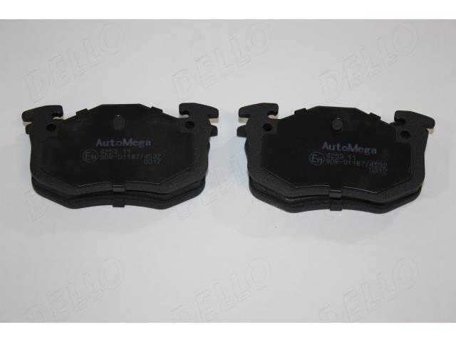 AutoMega 120056310 Brake Pad Set, disc brake 120056310: Buy near me in Poland at 2407.PL - Good price!