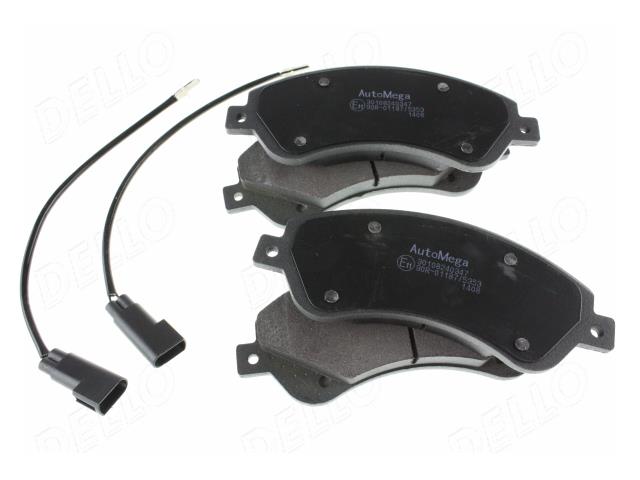 AutoMega 120010610 Brake Pad Set, disc brake 120010610: Buy near me in Poland at 2407.PL - Good price!