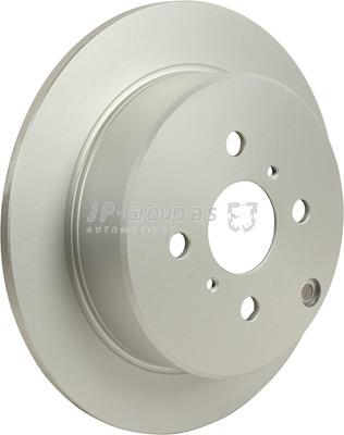 Rear brake disc, non-ventilated Jp Group 4863200600