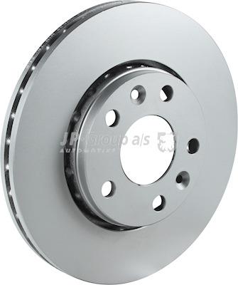 Тормозной диск передний вентилируемый Jp Group 4363101700