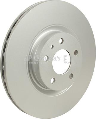 Front brake disc ventilated Jp Group 3363100200