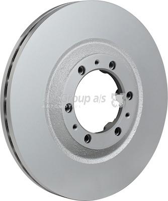 Тормозной диск передний вентилируемый Jp Group 1263103100