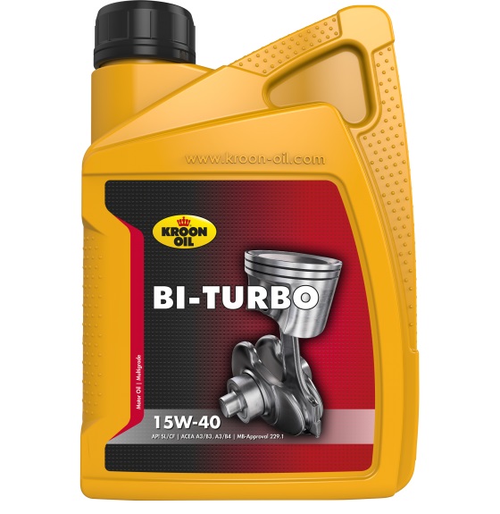 Kroon oil 00215 Engine oil Kroon Oil Bi-Turbo 15W-40, 1L 00215: Buy near me at 2407.PL in Poland at an Affordable price!
