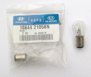 Hyundai/Kia 18644 21058N Лампа накаливания P21/5W 12V 21/5W 1864421058N: Отличная цена - Купить в Польше на 2407.PL!