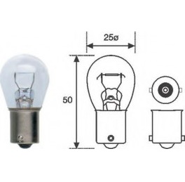 Magneti marelli P21W 12-ARCH Glow bulb P21W 12V 21W P21W12ARCH: Buy near me at 2407.PL in Poland at an Affordable price!