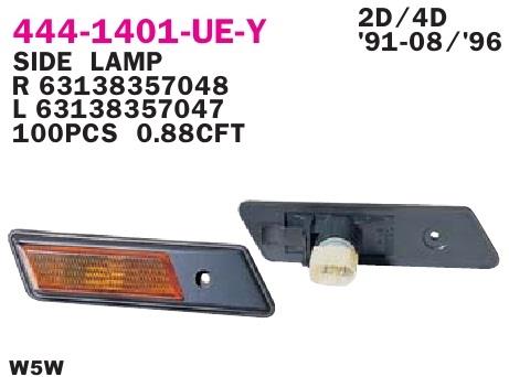 Depo 444-1401R-UE-Y Turn signal repeater right 4441401RUEY: Buy near me in Poland at 2407.PL - Good price!