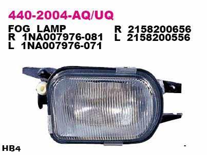 Depo 440-2004L-AQ Fog headlight, left 4402004LAQ: Buy near me in Poland at 2407.PL - Good price!