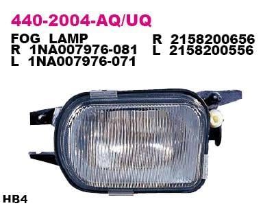 Depo 440-2004R-AQ Fog headlight, right 4402004RAQ: Buy near me in Poland at 2407.PL - Good price!