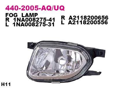 Depo 440-2005L-UQ Fog headlight, left 4402005LUQ: Buy near me in Poland at 2407.PL - Good price!