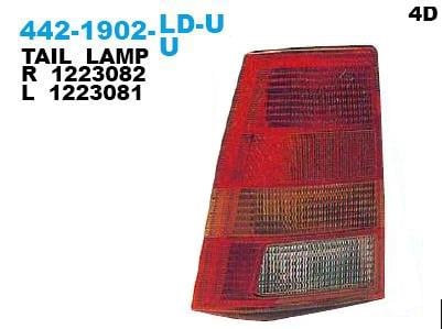 Depo 442-1902L-LD-U Combination Rearlight 4421902LLDU: Buy near me at 2407.PL in Poland at an Affordable price!