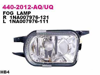 Depo 440-2012R-AQ Fog headlight, right 4402012RAQ: Buy near me in Poland at 2407.PL - Good price!