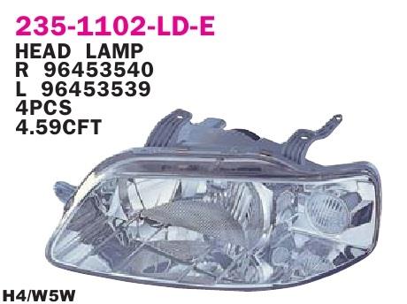 Depo 235-1102L-LD-E Headlight left 2351102LLDE: Buy near me in Poland at 2407.PL - Good price!