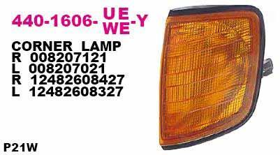 Depo 440-1606L-UE-Y Headlight left 4401606LUEY: Buy near me in Poland at 2407.PL - Good price!