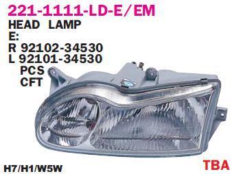 Depo 221-1111L-LD-E Headlight left 2211111LLDE: Buy near me in Poland at 2407.PL - Good price!