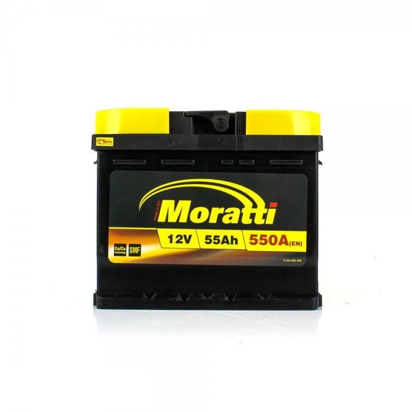 Moratti 5550060055 Battery Moratti 12V 55AH 550A(EN) R+ 5550060055: Buy near me at 2407.PL in Poland at an Affordable price!