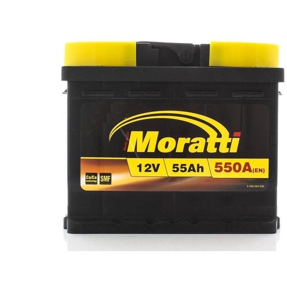 Moratti 5550064055 Starterbatterie Moratti 12V 55Ah 550A(EN) L+ 5550064055: Kaufen Sie zu einem guten Preis in Polen bei 2407.PL!