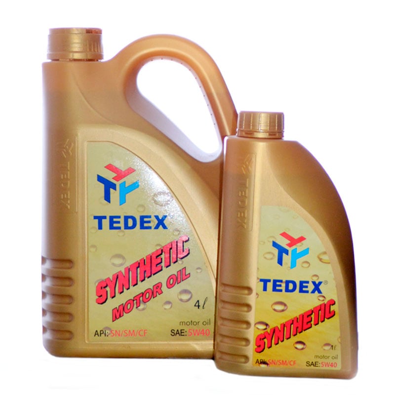 Tedex 5900481077681F Olej silnikowy Tedex Synthetic Motor Oil 5W-40, 4L + 1L 5900481077681F: Dobra cena w Polsce na 2407.PL - Kup Teraz!