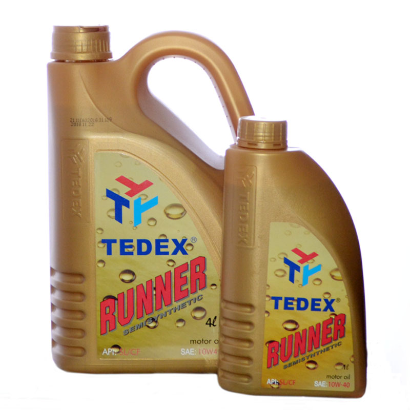 Tedex 5900481001464F Engine oil Tedex Runner 10W-40, 4L + 1L 5900481001464F: Buy near me in Poland at 2407.PL - Good price!