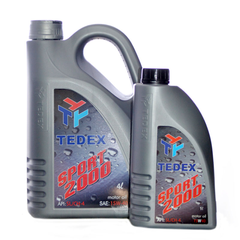 Tedex 5900481001433F Engine oil Tedex Sport 2000 15W-40, 4L + 1L 5900481001433F: Buy near me in Poland at 2407.PL - Good price!