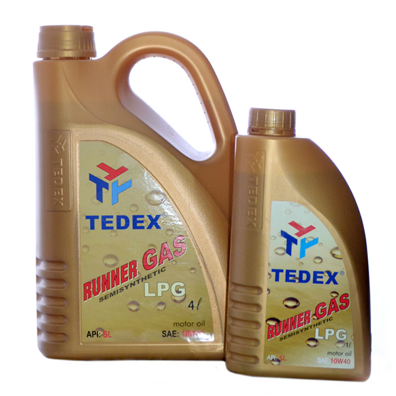 Tedex 5900481001422F Engine oil Tedex Runner Gas 10W-40, 4L + 1L 5900481001422F: Buy near me in Poland at 2407.PL - Good price!