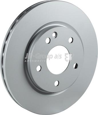 Front brake disc ventilated Jp Group 1363107200