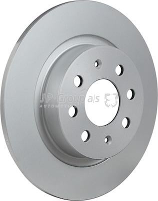 Rear brake disc, non-ventilated Jp Group 3363200300