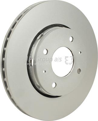 Front brake disc ventilated Jp Group 3963101000