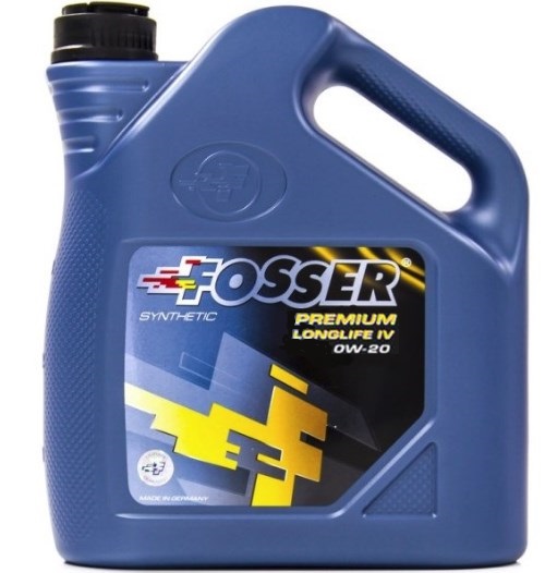 Fosser 10664L Моторное масло FOSSER Premium Longlife IV 0W-20, 4л 10664L: Отличная цена - Купить в Польше на 2407.PL!