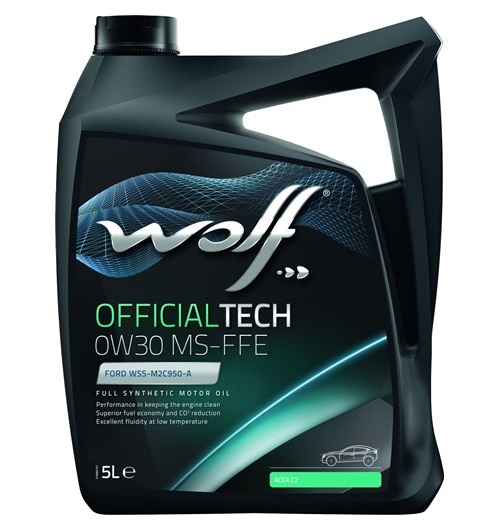 Wolf 8333910 Моторное масло Wolf OfficialTech MS-FFE 0W-30, 5л 8333910: Отличная цена - Купить в Польше на 2407.PL!