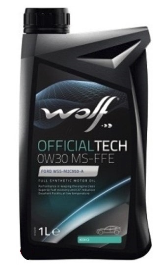 Wolf 8333712 Engine oil Wolf OfficialTech MS-FFE 0W-30, 1L 8333712: Buy near me in Poland at 2407.PL - Good price!