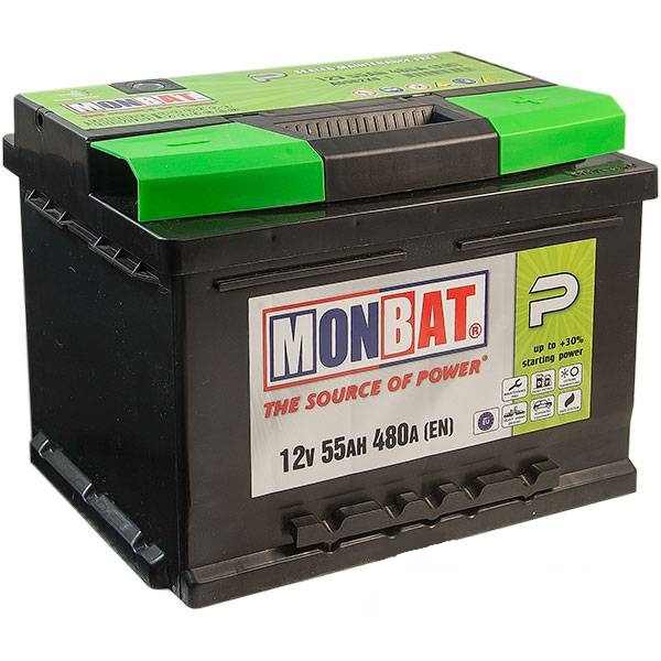 Monbat 555059048SMF Akumulator Monbat Premium 12V 55AH 480A(EN) P+ 555059048SMF: Dobra cena w Polsce na 2407.PL - Kup Teraz!