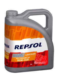 Repsol RP024S55 Olej przekładniowy Repsol Cartago E.P.Multigrado 85W-140, 5 l RP024S55: Dobra cena w Polsce na 2407.PL - Kup Teraz!