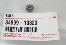 Toyota 84999-10320 Żarówka halogenowa 12V 8499910320: Dobra cena w Polsce na 2407.PL - Kup Teraz!