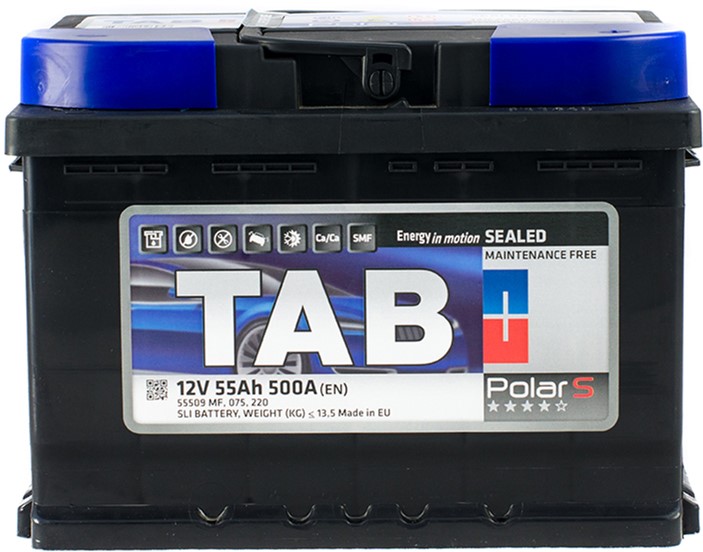 TAB TPS55-0 Starterbatterie Tab Polar 12V 55AH 500A(EN) R+ TPS550: Kaufen Sie zu einem guten Preis in Polen bei 2407.PL!