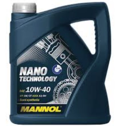 Mannol 4036021402574 Моторна олива Mannol Nano Technology 10W-40, 4л 4036021402574: Приваблива ціна - Купити у Польщі на 2407.PL!
