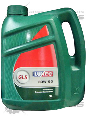 Luxe 542 Трансмиссионное масло Luxe GL-5 80W-90, 3 л 542: Отличная цена - Купить в Польше на 2407.PL!