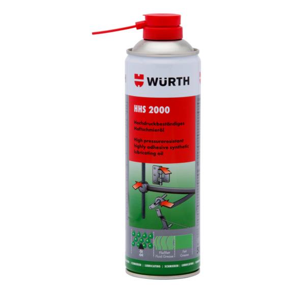 Wurth 0893106 Grease HHS 2000, 500 ml 0893106: Buy near me in Poland at 2407.PL - Good price!