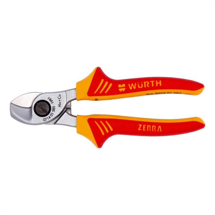 Wurth 071401585 Side pliers ZEBRA VDE, L 160mm 071401585: Buy near me in Poland at 2407.PL - Good price!