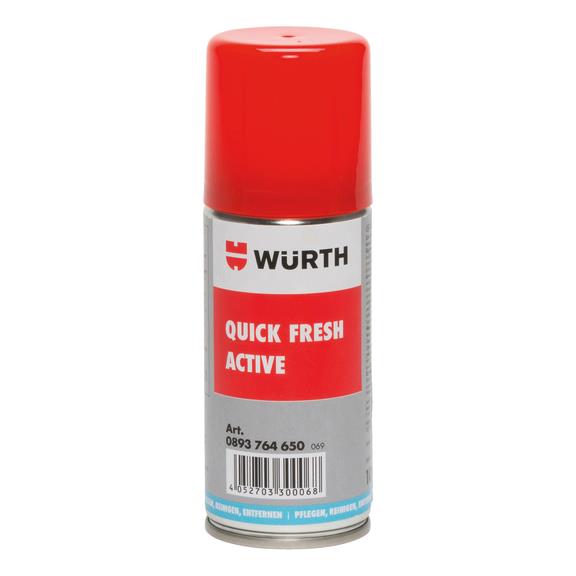 Wurth 0893764650 Засіб для видалення запахів QUICK FRESH ACTIVE, 100мл 0893764650: Приваблива ціна - Купити у Польщі на 2407.PL!