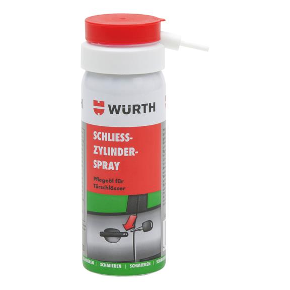 Wurth 0893052 Cylinder spray lubricant for locks, 50 ml 0893052: Buy near me at 2407.PL in Poland at an Affordable price!